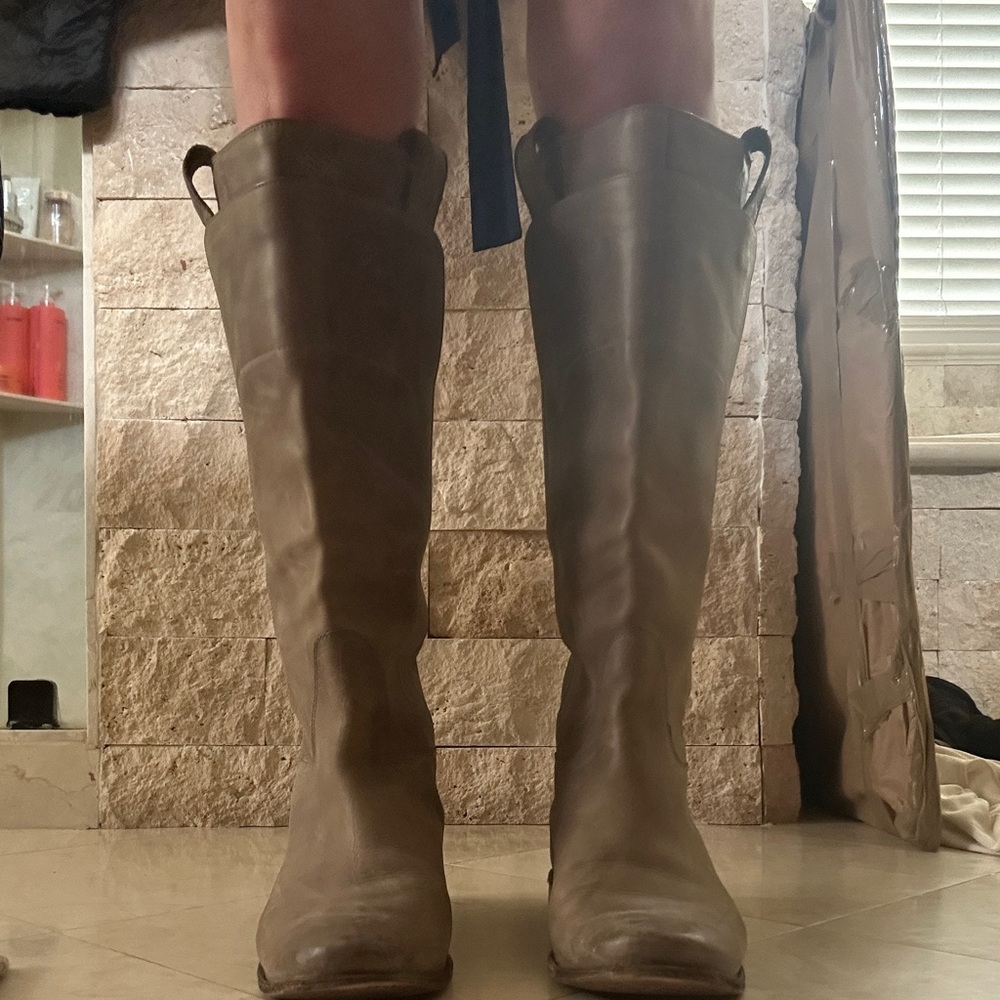 Frye Leather Knee-High Boots